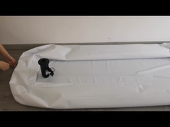 Kit de banho de chuveiro ao lado da cama e saco de água inflável para adultos