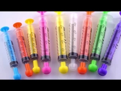 Seringa oral descartável de 1 a 60 ml em embalagem PE única