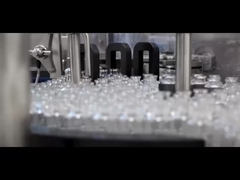 Flávio de vidro de âmbar transparente com dura flexibilidade e tubos de vidro 10 ml