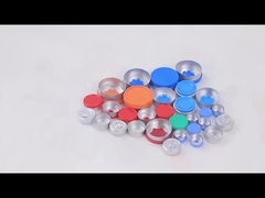 13mm 15mm 20mm 28mm Alumínio plástico Flipoff Selo Para garrafa de vidro solicitação personalizada